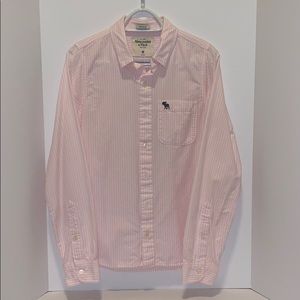Abercrombie & Fitch casual button down shirt MED